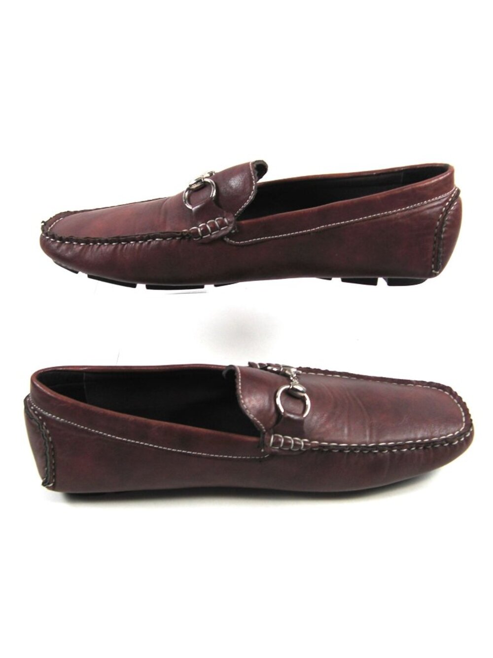 Joseph Abboud Driving Loafers Mens 11.5 Excellent Condition Brown Leather